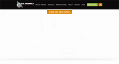 Desktop Screenshot of gageassembly.com